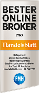LYNX Bester Online Broker lt. Handelsblatt