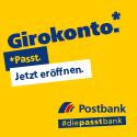 Giro Plus Postbank. Sicherste Online-Bank laut Chip Test.