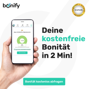 bonify.de - Deine Bonität gratis prüfen