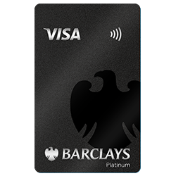 Barclaycard Platinum Kreditkarten-Doppel