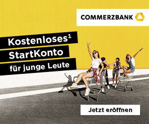Commerzbank StartKonto Banner 300x250