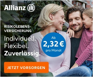 Allianz RisikoLebensversicherung 300x250